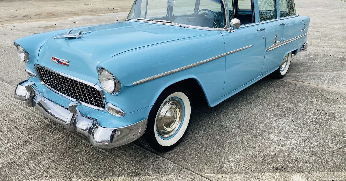 1955 Chevy Bel Air Wagon Branson Auto & Farm Museum